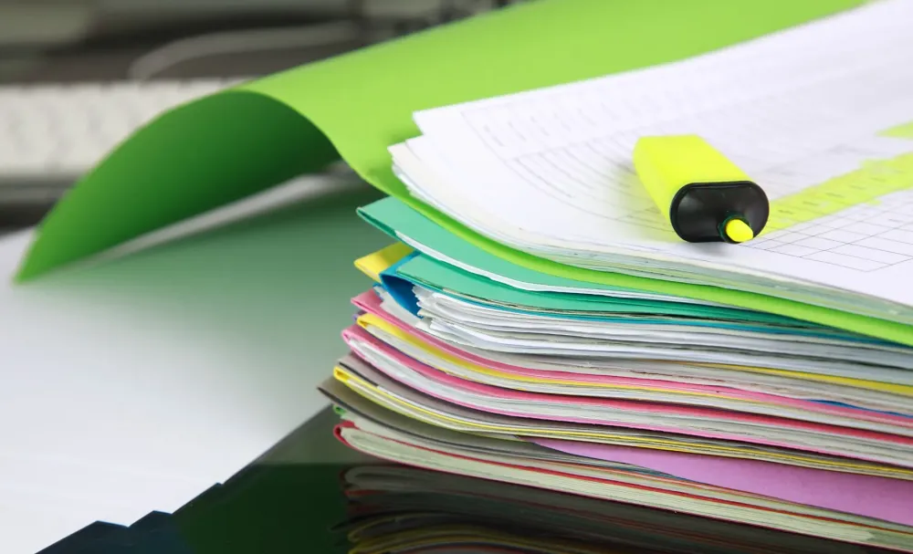 pile de dossier